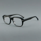 Dan Vintage Acetate Glasses Frame Rectangle Frames Southood Black